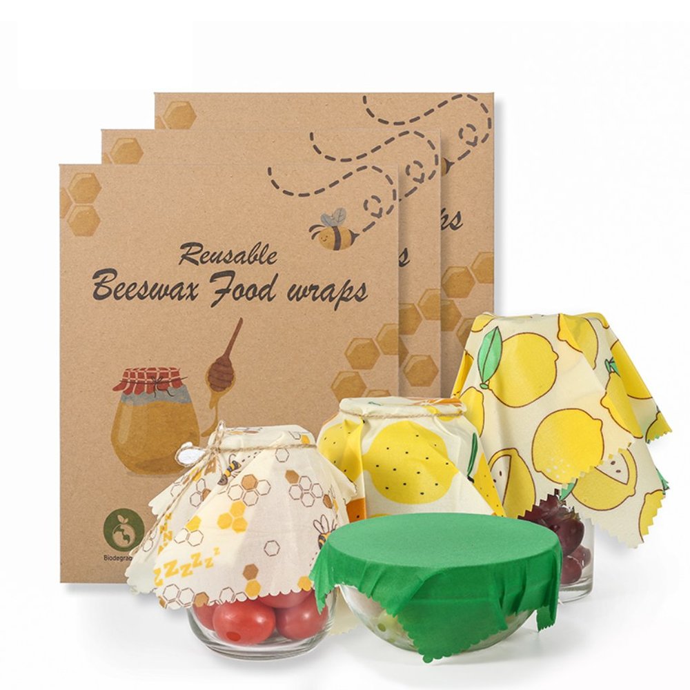 Reusable Organic Beeswax Wrap